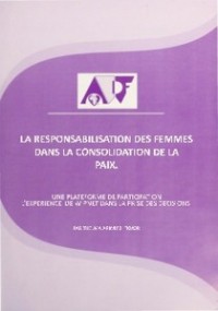 Image of La Responsabilisation Des Femmes Dans La Consolidation De La Paix